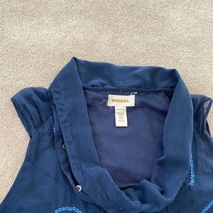 Diesel blue dress
